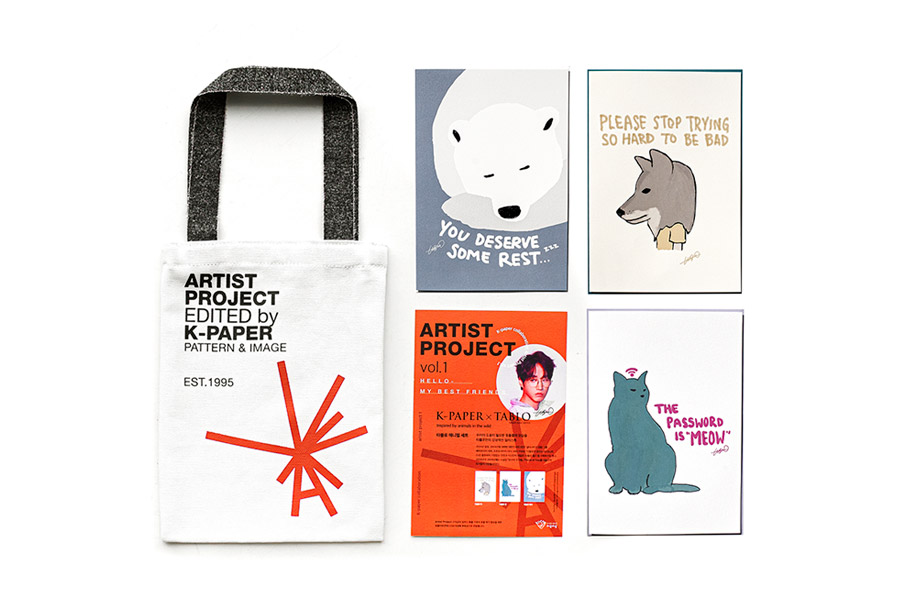Tablo Animal Ecobag Set | K-paper